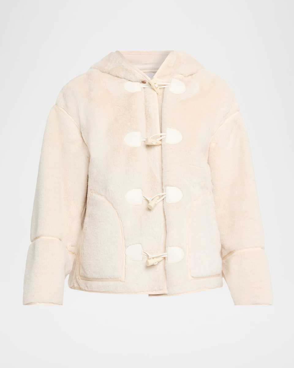 Lucy Hooded Faux Fur Jacket